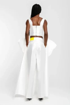 Marques ' Almeida FRONT BOW TOP- Bridal