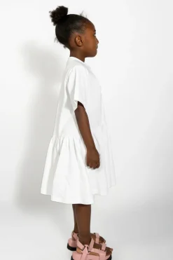Marques ' Almeida GATHERED JERSEY T-SHIRT DRESS-Kids Jersey|Dresses