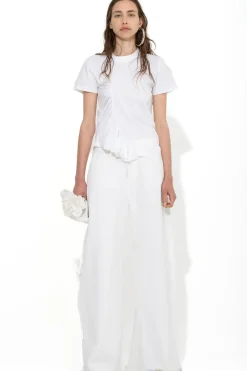 Marques ' Almeida GATHERED T-SHIRT-Women Tops|Tops