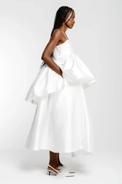 Marques ' Almeida HIGH WAIST PLEATED FULL SKIRT- Bridal