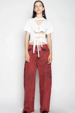 Marques ' Almeida KNOT T-SHIRT-Women Tops|Tops