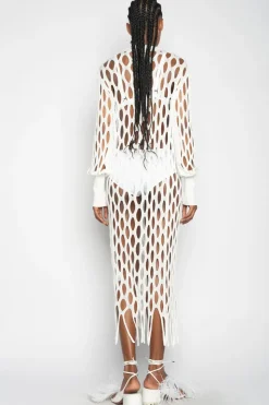 Marques ' Almeida NET DRESS-Women Dresses|Knitwear