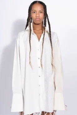 Marques ' Almeida PATCHWORK XXL SHIRT-Women Tops|Tops