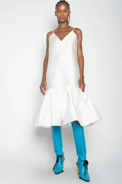 Marques ' Almeida PUFF HEM SLIP DRESS-Women Dresses|Dresses
