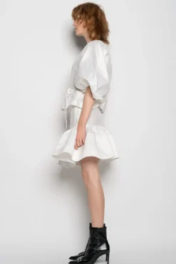 Marques ' Almeida ROUND SLEEVE TOP-Women Tops|Tops