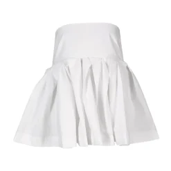 Marques ' Almeida STRAPLESS PEPLUM TOP-Women Tops|Tops