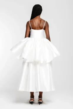 Marques ' Almeida STRAPPY PUFF TOP- Bridal