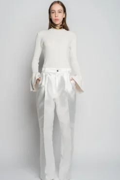 Marques ' Almeida WIDE LEG TROUSERS-Women Bottoms|Bridal