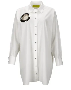 Marques ' Almeida XXL SHIRT WITH BIG EYELET-Women Dresses|Tops