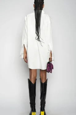 Marques ' Almeida XXL SHIRT WITH BIG EYELET-Women Dresses|Tops
