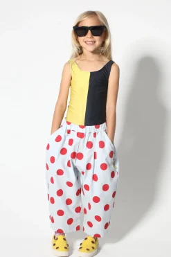 Marques ' Almeida YELLOW AND BLACK SWIMSUIT-Kids Swimwear|Bottoms