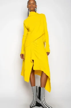 Marques ' Almeida DRAPED JUMPER IN MERINO KNIT-Women Knitwear|Tops