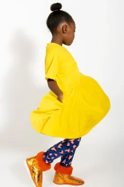 Marques ' Almeida GATHERED JERSEY T-SHIRT DRESS-Kids Jersey|Dresses