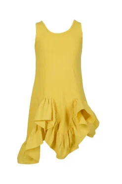 Marques ' Almeida SLEEVELESS FLOUNCE DRESS-Kids Dresses