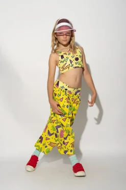 Marques ' Almeida SQUIGGLE PRINT BALLOON TROUSERS-Kids Bottoms