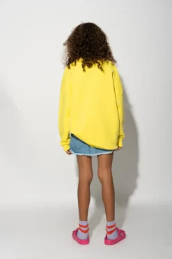 Marques ' Almeida SWEATSHIRT WITH EMBROIDERED LOGO-Kids Tops