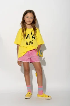 Marques ' Almeida T-SHIRT WITH EMBROIDERED LOGO-Kids Jersey|Tops